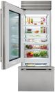 Sub-Zero® Classic Series 30" 17 Cu. Ft. Panel Ready Left Hinge Built-In Bottom Freezer Refrigerator with Glass Door-2