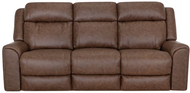 Franklin™ Parker Duvall Vintage Brown Manual Reclining Sofa-0
