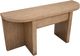 Magnussen Home® Hayden Golden Oat Demilune Sofa Table-5
