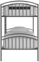 Signature Design by Ashley® Lanceburg Gray Youth Twin/Twin Bunk Bed with Ladder-4