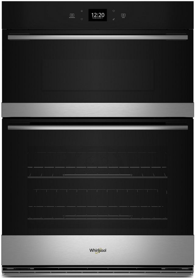 Whirlpool® 30" Stainless Steel Oven/Microwave Combo Electric Wall Oven with Air Fry When Connected-0