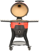 Kamado Joe® Pellet Joe 18" Red Portable Grill-1