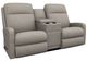 La-Z-Boy® Finley Ivory Manual Wall Reclining Loveseat with Console-0
