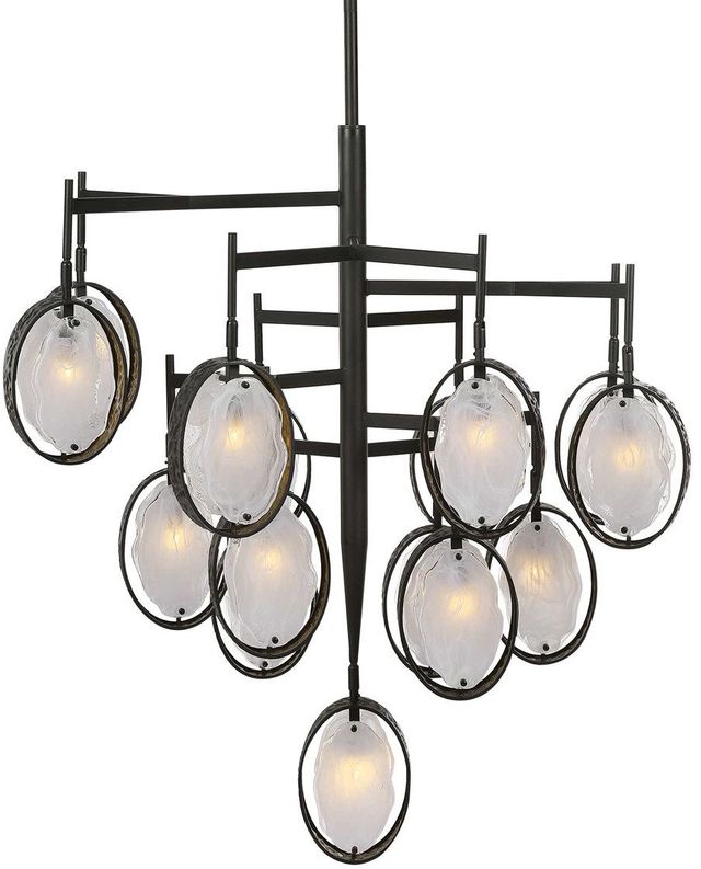 Uttermost® Maxin Bronze 15-Light Large Chandelier-4