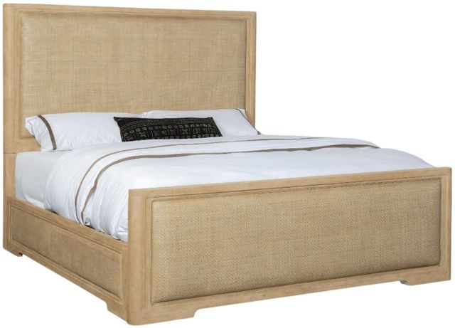 Hooker® Furniture Retreat Light Wood Queen Panel Bed-0