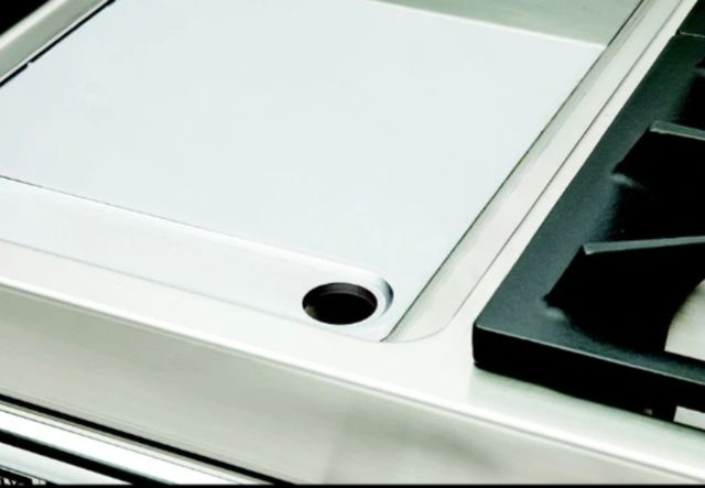 Viking® Tuscany 66" Cast Black Pro Style Dual Fuel Range-2