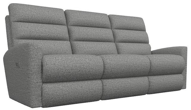 La-Z-Boy® Liam Granite Power Wall Reclining Sofa with Headrest-0