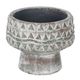A & B Home Gray Planter with Pedestal Base-0