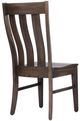 Artisan & Post by Vaughan-Bassett Dovetail Aged Gray Vertical Slat Dining Side Chair-2