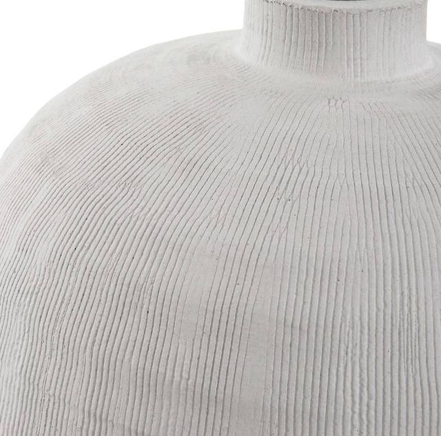 Uttermost® Floreana White Medium Vase-3