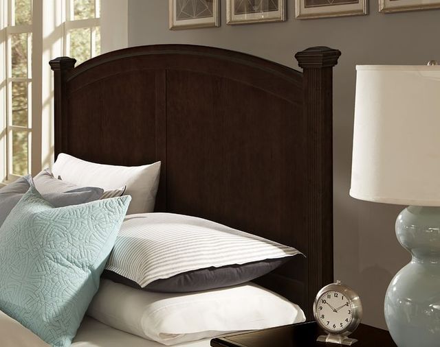 Vaughan-Bassett Bonanza Merlot California King Poster Bed-2