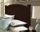 Vaughan-Bassett Bonanza Merlot California King Poster Bed-2