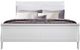 Global Furniture USA Charlie White King Sleigh Bed-1