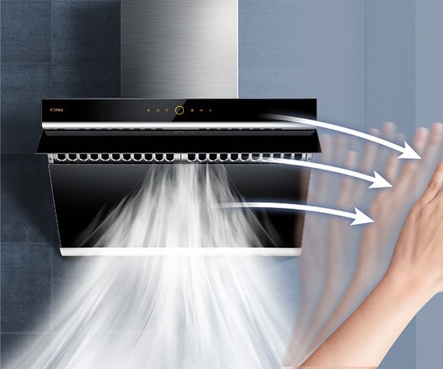 FOTILE 30" Black Wall Mounted Range Hood-3
