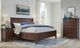 A-America® Westlake Cherry Brown King Panel Storage Bed-4