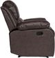Mazin Furniture Cranley Brown Reclining Chair-4