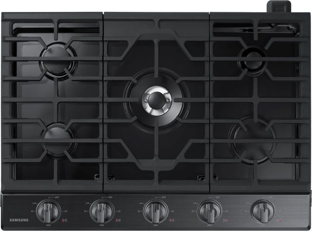 Samsung 30" Fingerprint Resistant Black Stainless Steel Gas Cooktop