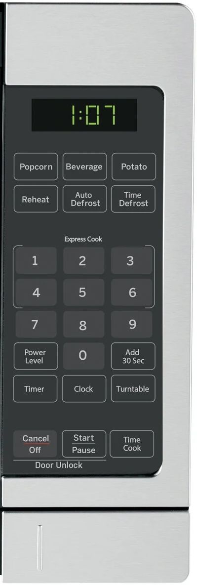 GE® 0.7 Cu. Ft. Stainless Steel Countertop Microwave-1