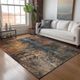 Dalyn™ Rug Company Nouveau NV12 Blue 5'x8' Area Rug-4
