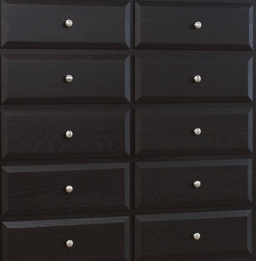 Wolfcraft Furniture Summit Black 10-Drawer Chest -1