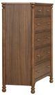 Flexsteel® Azalea Walnut Drawer Chest-3