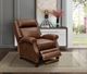 BarcaLounger© Barrett Worthington Cognac Recliner-1