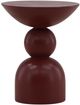 Dovetail Furniture Xaviera Red Concrete Outdoor Side Table-0