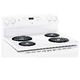 GE 30" White Freestanding Electric Range-1