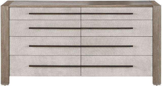 Universal Explore Home™ Erinn V x Universal Vista Weathered Oak Drawer Dresser-0