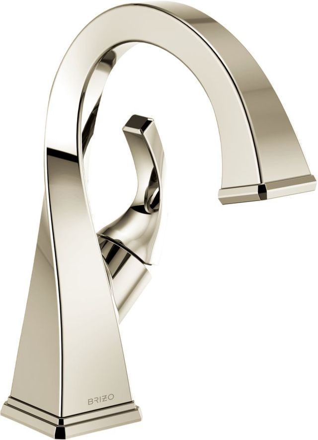 Brizo Virage® Brilliance® Polished Nickel Single-Handle Lavatory Faucet-0
