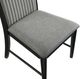 New Classic® Home Furnishings Skyline Gray/Onyx Dining Side Chair-5