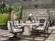 Century® Customizable Andalusia Aluminum Outdoor Dining Side Chair-1