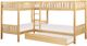 Homelegance® Bartly Natural Pine Youth Twin Corner Bunk Bed with Twin Trundle-3