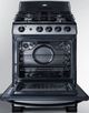 Summit® 24" Stainless Steel Freestanding Gas Range-4