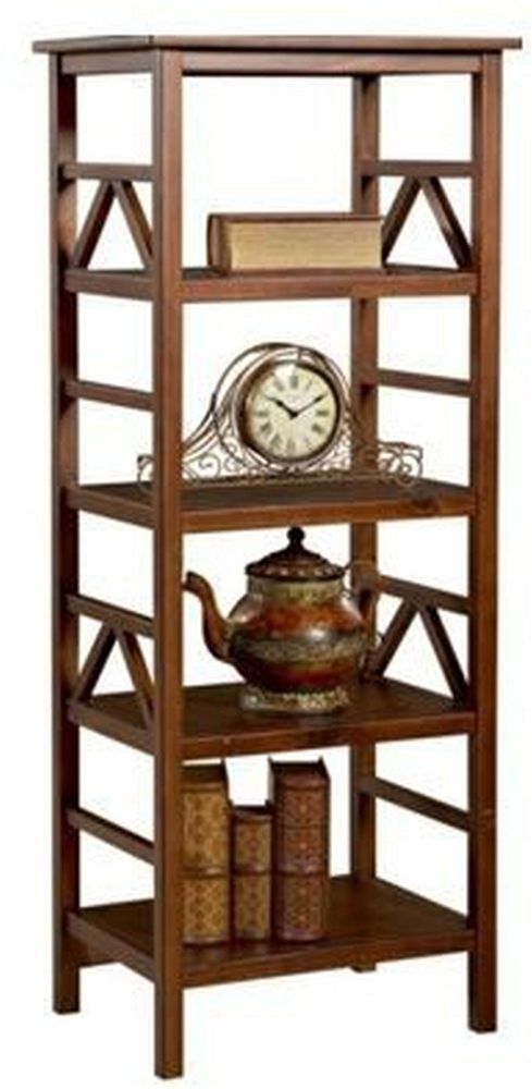 Linon Titian Antique Tobacco TV Tower-0