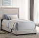 Intercon Zion Fog Youth Twin Upholstered Panel Bed-1