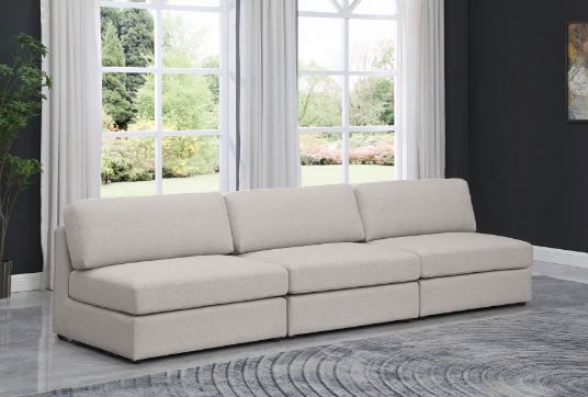 Meridian Furniture Beckham Beige Modular 114" Sofa-2