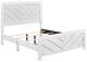 Homelegance® Corbin White 76" California King Panel Bed-4