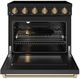 Thor Kitchen® Gordon Ramsay 36" Black/Bronze Freestanding Pro Style Electric Range-1