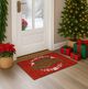 Dalyn™ Rug Company Merry Christmas Red 2'x3' Door Mat-5