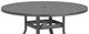 Homecrest™ Outdoor Living Customizable Latitude Aluminum 48" Round Outdoor Dining Table-1