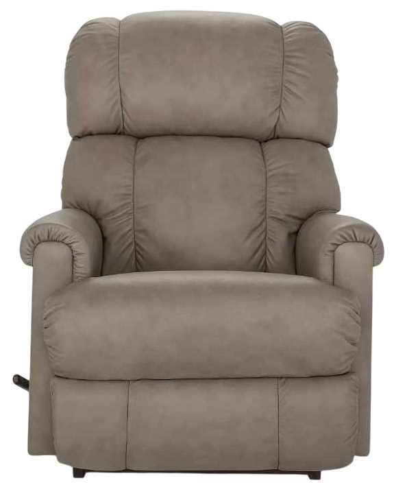 La-Z-Boy® Pinnacle Stone Leather Manual Rocking Recliner-1