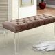 Furniture of America® Mahony Brown 48" Bench-2