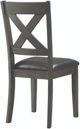 Elements International Alex Gray Dining Side Chair-3
