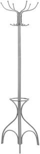 Monarch Specialties Inc. 70" Silver Metal Coat Rack-0