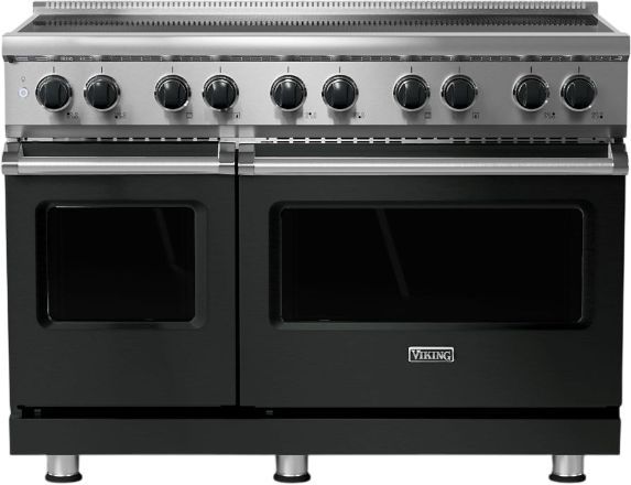 Viking® 5 Series 48" Antique Bronze Pro Style Induction Range-0