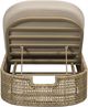 Vanguard® Furniture Bliss Ice Cream Tan Outdoor Chaise-3