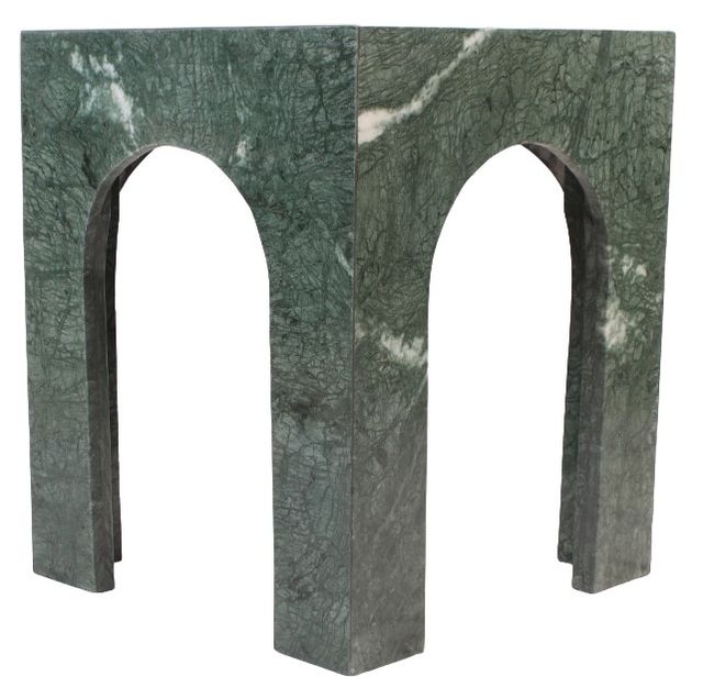 Meridian Furniture Palermo Green Marble End Table-2