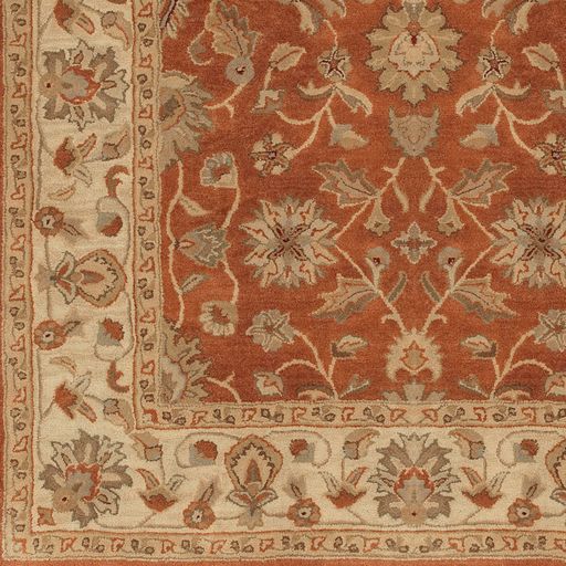 Surya Crowne Brown 4'x6' Area Rug-1