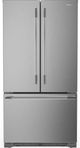 KitchenAid® 36" 22 Cu. Ft PrintShield® Stainless Steel Counter Depth French Door Refrigerator with Internal Water Dispenser-0